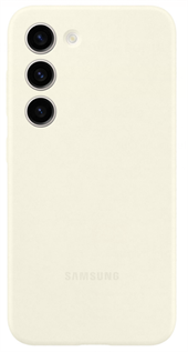 Samsung Galaxy S23 Silicone Cover - Beige